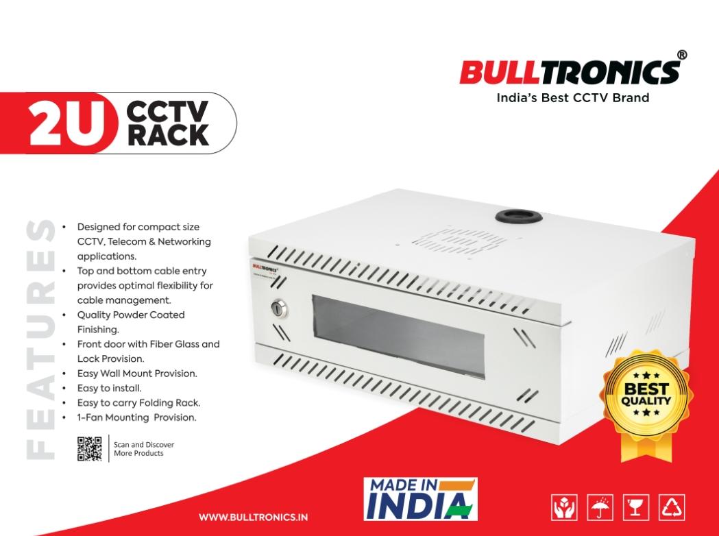 2U CCTV Rack - Bulltronics